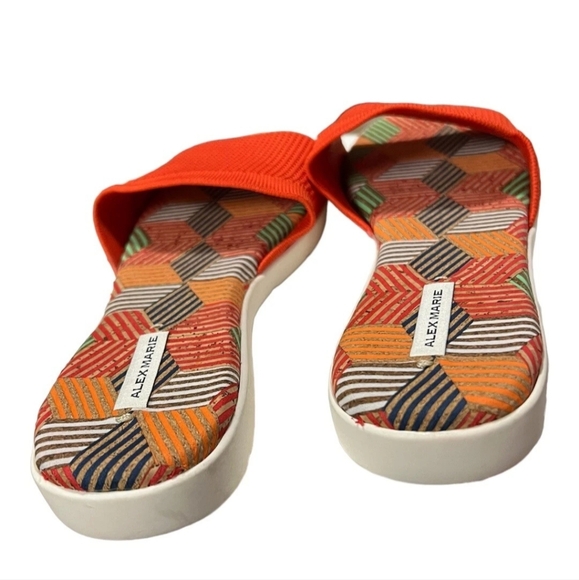 Alex Marie Casperi Orange Sandals Womens Size 9.5 M - Picture 6 of 9